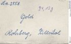 Etiketten zu Gold (NHMW-MIN-Aa2558)